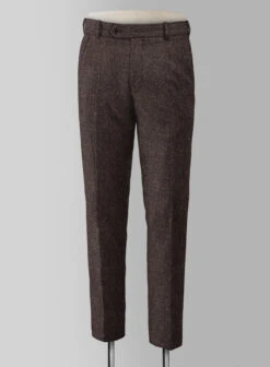 Brown Flecks Donegal Tweed Pants -Elite Attire Store 05 2 2236d759 7bb2 479f 8264 506fbfb177a5