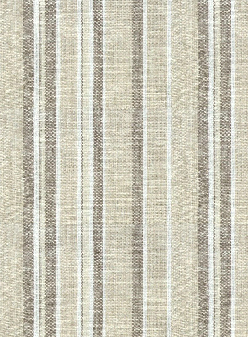 Aleno Stripe Linen Shirt 5 Aleno Stripe Linen Shirt - Image 3