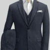 Blue Heavy Tweed Suit -Elite Attire Store blueheavytwdsuitlk