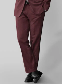 Burgundy Tuxedo Suit -Elite Attire Store burgundytuxedosuitlook 2