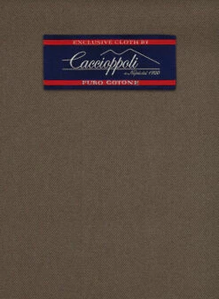 Caccioppoli Cotton Gabardine Dark Brown Suit -Elite Attire Store caccioppolicottongabardinedrkbrownsuitlk 3