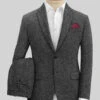 Charcoal Flecks Donegal Tweed Suit 1 Charcoal Flecks Donegal Tweed Suit -Elite Attire Store charcoalflecksdonegaltweedsuitlok