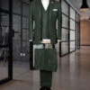 Green Heavy Tweed Suit II -Elite Attire Store customerordgreenheavytweedsuitlook 4