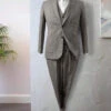 Light Weight Dark Gray Tweed Suit II -Elite Attire Store custorltwtdkgraytwsuitlook