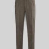Dapper Brown Tweed Highland Trousers -Elite Attire Store dapperbrowntweedhighlndtrslk