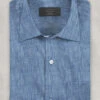 Dublin Ink Blue Linen Shirt -Elite Attire Store dublninkbluelngslvshrtlook 09900e3d 1b10 45a4 9a18 deb562bd45be