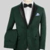 Emerald Green Tuxedo Suit -Elite Attire Store emeraldgreentuxedosuit