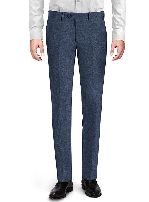 Empire Blue Tweed Pants 6 Empire Blue Tweed Pants - Image 4