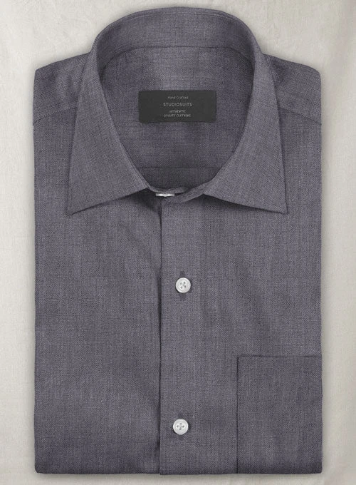 European Haze Purple Linen Shirt 3 European Haze Purple Linen Shirt