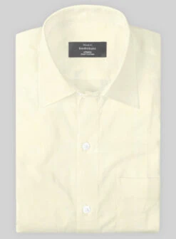 Giza Cream Cotton Shirt