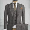 Thomas Shelby Peaky Blinders Gray Tweed Suit -Elite Attire Store grayherngeflckspeakyblindersuitlook