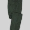 Green Heavy Tweed Pants