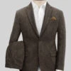 Haberdasher Brown Tweed Suit