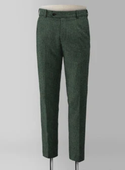 Haberdasher Green Tweed Suit -Elite Attire Store haberdashergreentweedsuitlook 4