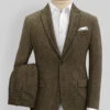 Haberdasher Mustard Brown Tweed Suit -Elite Attire Store haberdasherrusttweedsuitlook
