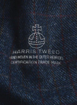 Harris Tweed King Blue Pants -Elite Attire Store harristwdkingbluepantslook 3