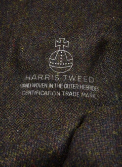 Harris Tweed Melange Brown Pants -Elite Attire Store harristwdmelangpantslook 3