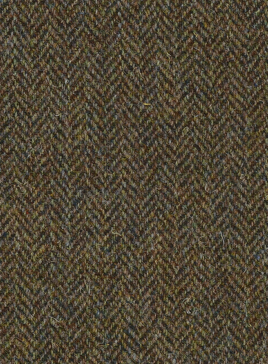 Harris Tweed Ridge Brown Herringbone Pants 5 Harris Tweed Ridge Brown Herringbone Pants - Image 3