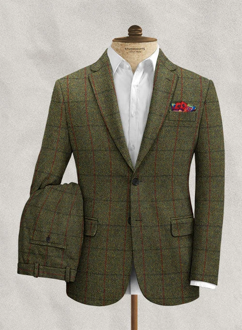 Harris Tweed Seaforth Green Suit 3 Harris Tweed Seaforth Green Suit