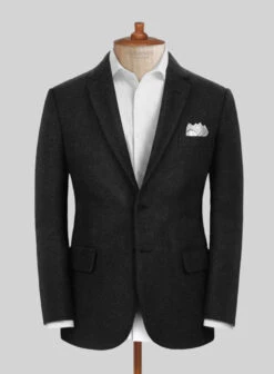 Highlander Black Tweed Suit -Elite Attire Store highlanderblacktweedsuit 2