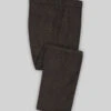 Highlander Heavy Dark Brown Herringbone Tweed Pants
