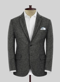 Highlander Heavy Gray Bedford Tweed Suit -Elite Attire Store highlanderheavygraybedfordtweedsuitlk 2