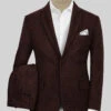 Highlander Heavy Wine Bedford Tweed Suit -Elite Attire Store highlanderheavywinebedfordtweedsuitlk