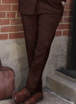 Highlander Heavy Wine Bedford Tweed Suit -Elite Attire Store highlanderheavywinebedfordtweedsuitlk 4