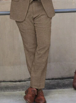 Highlander Light Tobacco Tweed Suit -Elite Attire Store highlandrlihttobaccotwedsuitlok 3