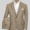 Highlander Heavy Honeycomb Brown Tweed Suit -Elite Attire Store highlndrhevyhneycmbbrwntwdsuitlk
