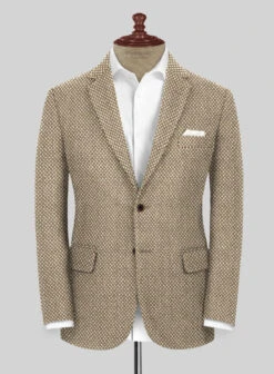 Highlander Heavy Honeycomb Brown Tweed Suit -Elite Attire Store highlndrhevyhneycmbbrwntwdsuitlk 2