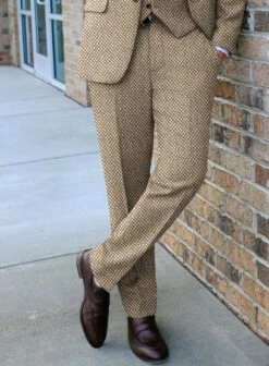 Highlander Heavy Honeycomb Brown Tweed Suit -Elite Attire Store highlndrhevyhneycmbbrwntwdsuitlk 3