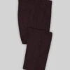 Highlander Heavy Wine Herringbone Tweed Pants -Elite Attire Store highlndrhvywinehrringbntwdpantlk