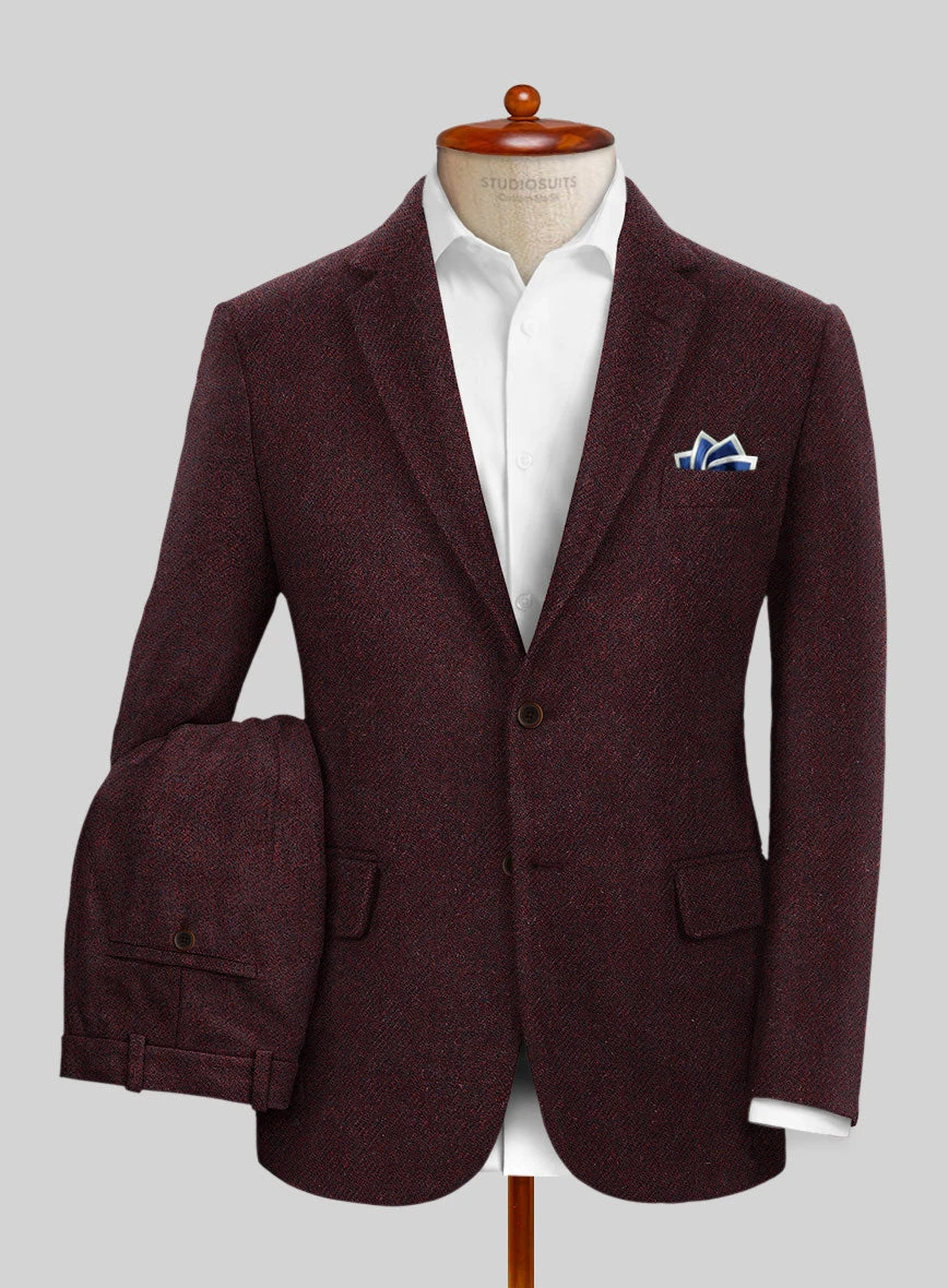 Highlander Sangria Tweed Suit 3 Highlander Sangria Tweed Suit