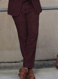 Highlander Sangria Tweed Suit 14 Highlander Sangria Tweed Suit -Elite Attire Store highlndrsangriatwdsuitlk 3