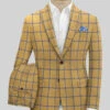 Italian Alter Checks Tweed Suit