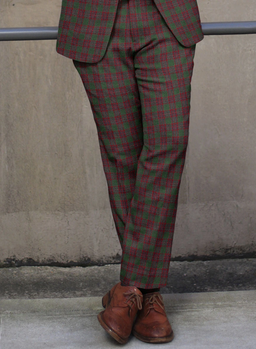 Italian Antio Checks Tweed Suit 6 Italian Antio Checks Tweed Suit - Image 4