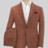 Italian Bapa Checks Tweed Suit -Elite Attire Store italianbapacheckstweedsuitlook
