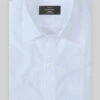 Italian Blue Twill Shirt -Elite Attire Store italianbluetwillshirtlk