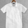 Italian Cotton Dobby Ordaz White Shirt -Elite Attire Store italiancottondobbyordazwhiteshrtsleeshirtlook