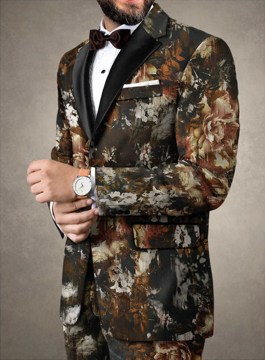 Italian Cotton Stretch Pietro Tuxedo Suit 5 Italian Cotton Stretch Pietro Tuxedo Suit - Image 3