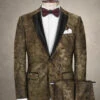 Italian Cotton Stretch Viola Tuxedo Suit -Elite Attire Store italiancottonstretchviolatuxedosuitlook