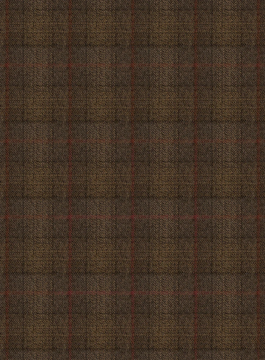 Italian Fiani Checks Tweed Pants 5 Italian Fiani Checks Tweed Pants - Image 3