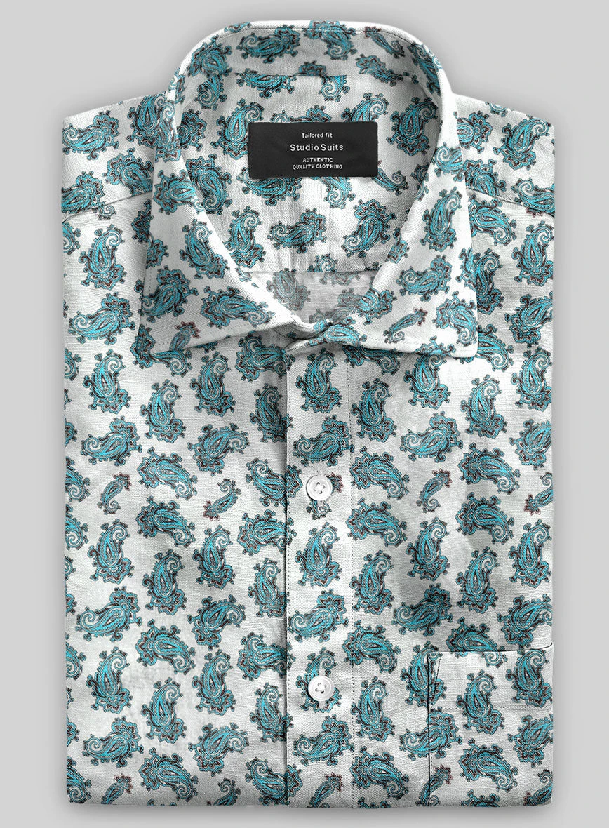 Italian Linen Isra Shirt 3 Italian Linen Isra Shirt