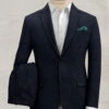 Italian Oxford Blue Tweed Suit