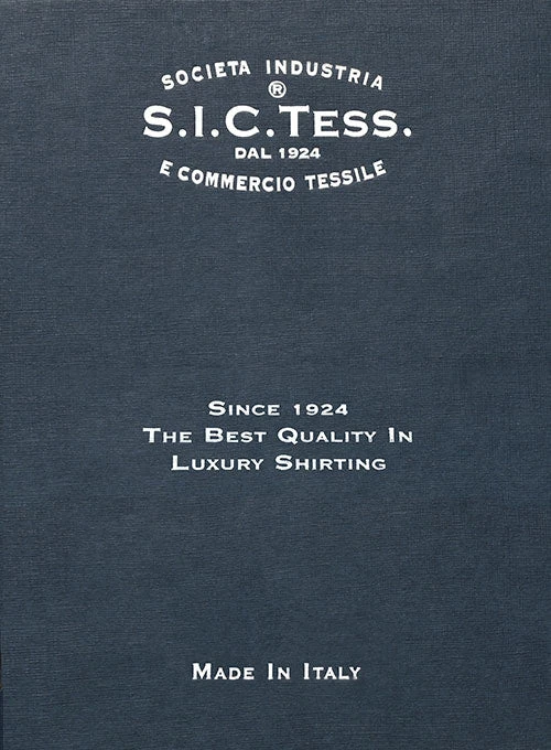 S.I.C. Tess. Italian Cotton Peolo Shirt 6 S.I.C. Tess. Italian Cotton Peolo Shirt - Image 4