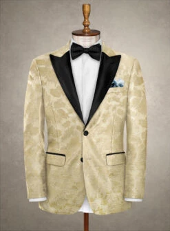 Italian Silk Almude Tuxedo Suit -Elite Attire Store italiansilkalmudetuxedosuitlook 2