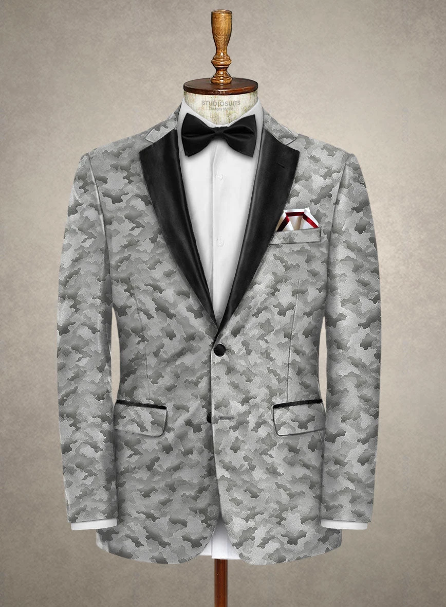 Italian Silk Scino Tuxedo Suit 4 Italian Silk Scino Tuxedo Suit - Image 2
