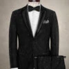 Italian Silk Adnar Tuxedo Suit 1 Italian Silk Adnar Tuxedo Suit -Elite Attire Store italianslkadnartuxedosuitlook
