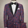 Italian Silk Imrani Tuxedo Suit -Elite Attire Store italianslkimranituxsuitlk